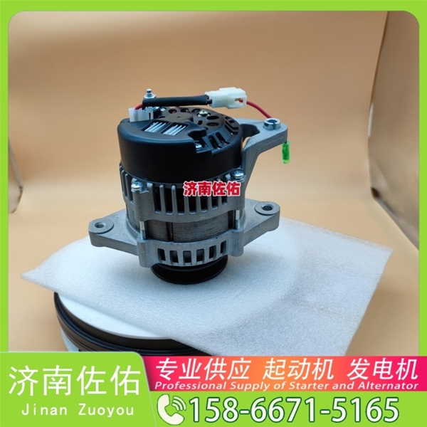 新疆1001778863起动机JFZ2503K发电机 GR215 配潍柴 WP6 日立｜ZX470｜6WG1 Doosan 大柴 CA6DK 上柴 SC9D 卡特 374F C18 平地机 启动马达