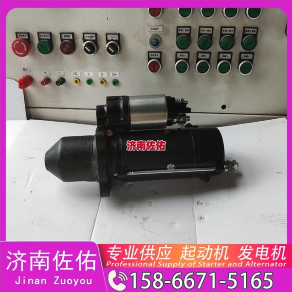 新疆612600090806起动机D11—102—30 潍柴 上柴 Dayun Light 风景系列 ISF3.8 发电机