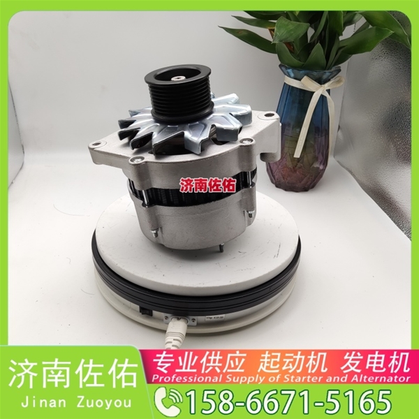 新疆4996707起动机JFZ270-0625 朝柴 XCMG XE17 4JG1 发电机